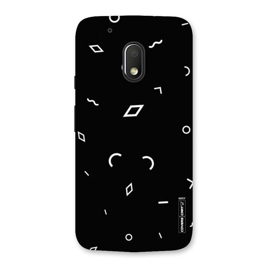 Minimal Shapes Back Case for Moto G4 Play