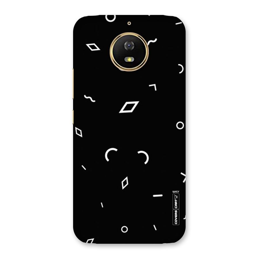 Minimal Shapes Back Case for Moto G5s