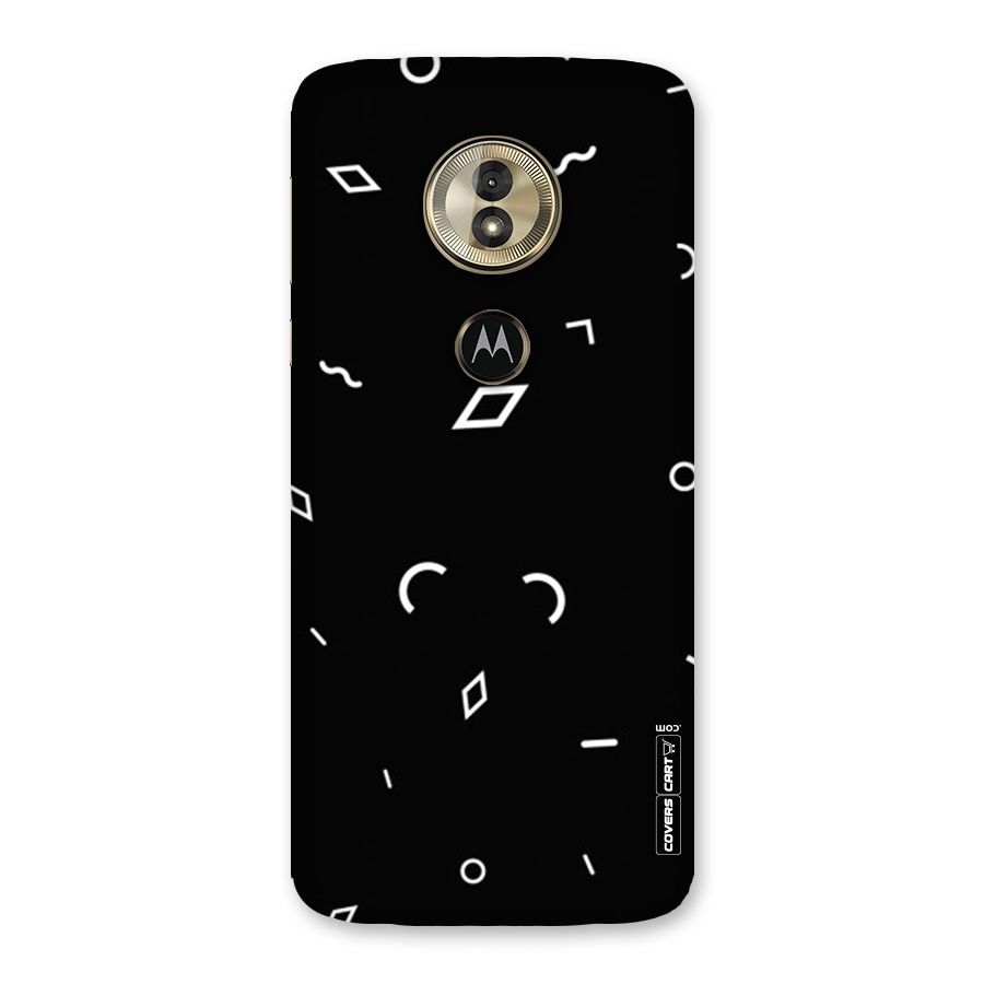 Minimal Shapes Back Case for Moto G6 Play