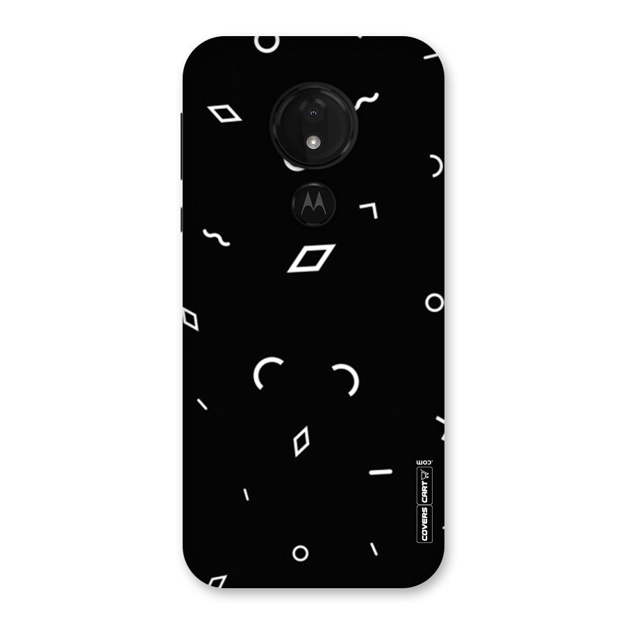 Minimal Shapes Back Case for Moto G7 Power