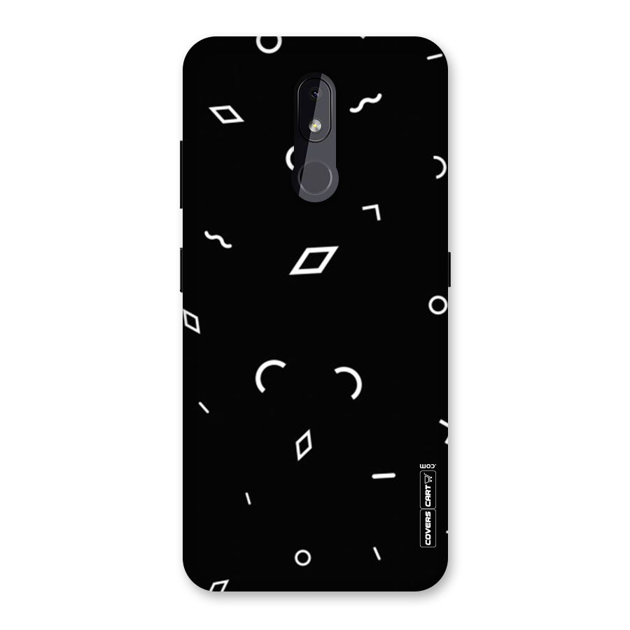 Minimal Shapes Back Case for Nokia 3.2