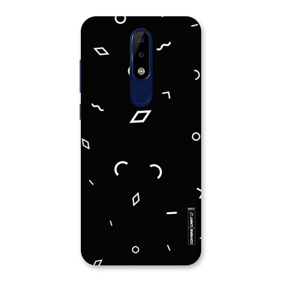 Minimal Shapes Back Case for Nokia 5.1 Plus