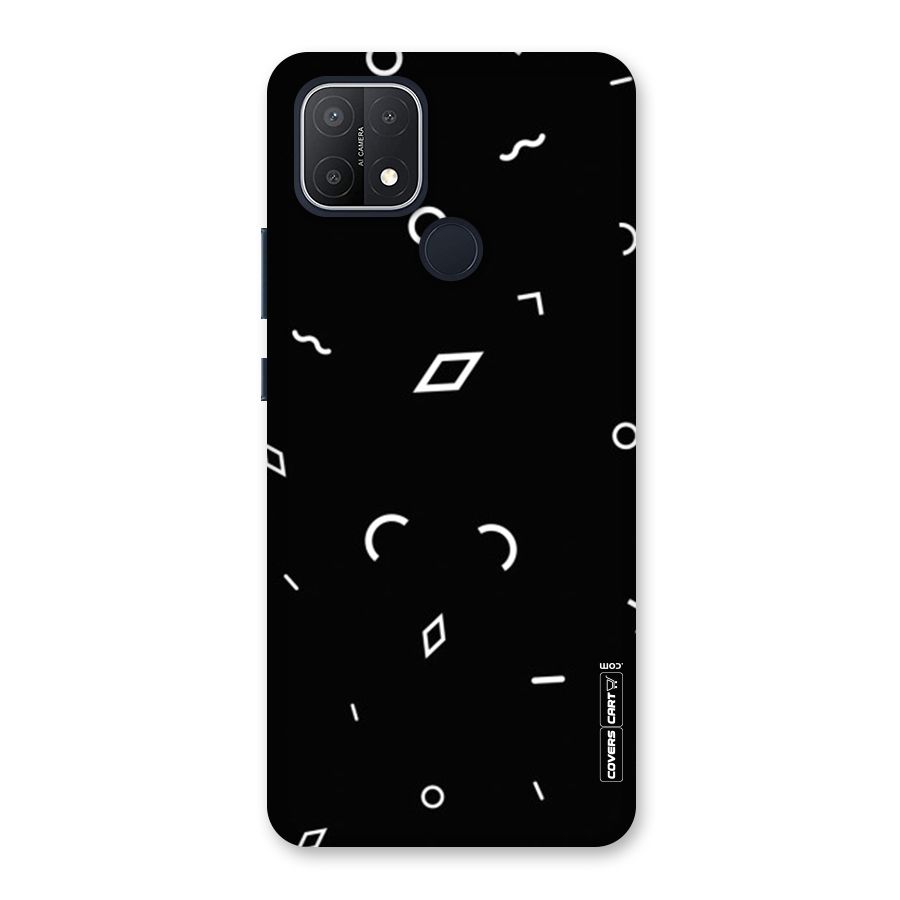Minimal Shapes Back Case for Oppo A15