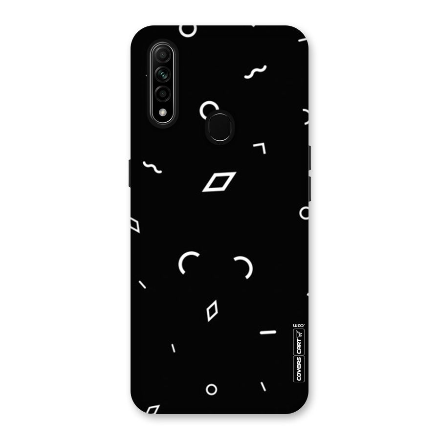 Minimal Shapes Back Case for Oppo A31