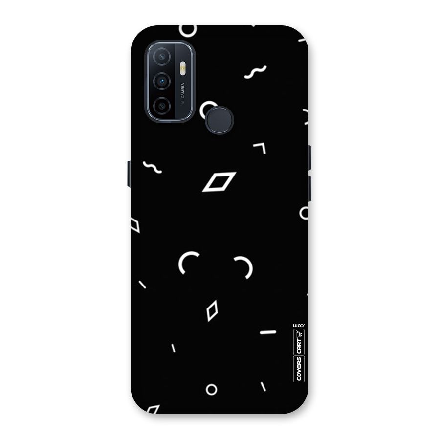 Minimal Shapes Back Case for Oppo A32