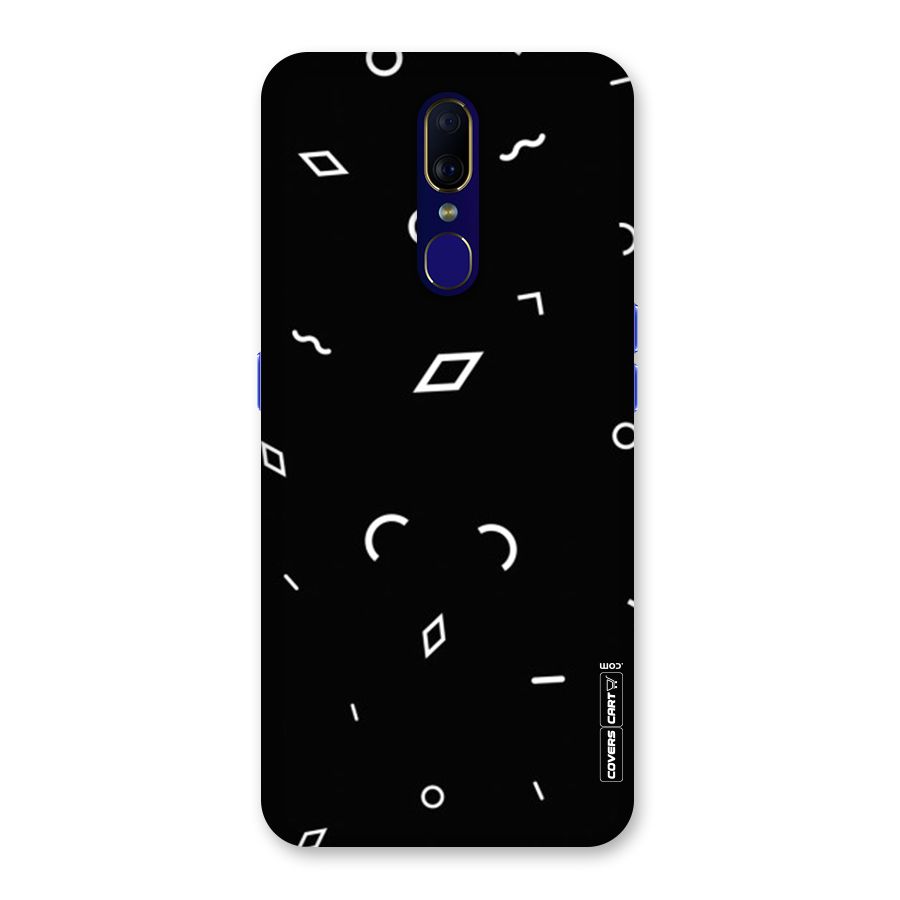 Minimal Shapes Back Case for Oppo F11