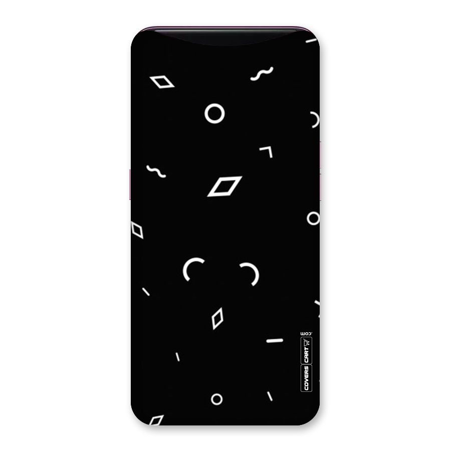 Minimal Shapes Back Case for Oppo Find X
