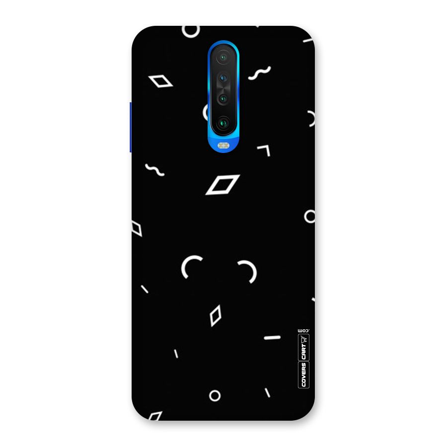 Minimal Shapes Back Case for Poco X2
