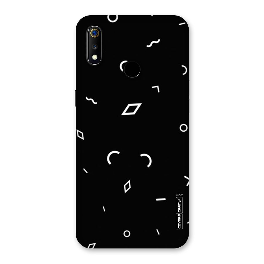 Minimal Shapes Back Case for Realme 3