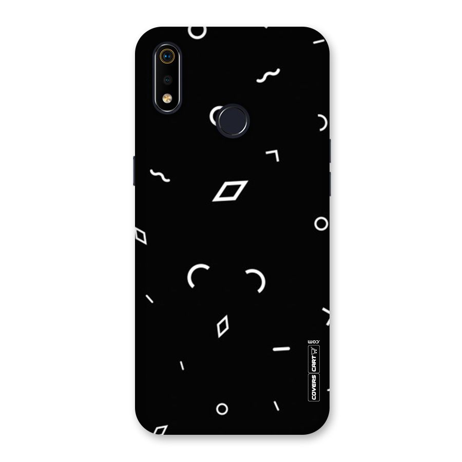 Minimal Shapes Back Case for Realme 3i