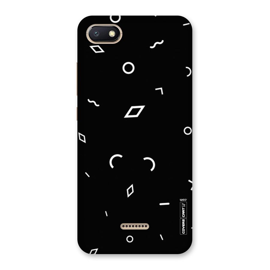 Minimal Shapes Back Case for Redmi 6A