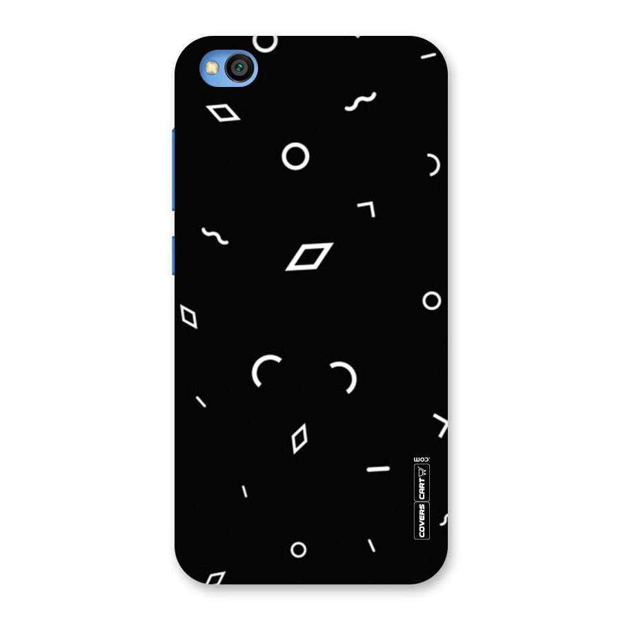 Minimal Shapes Back Case for Redmi Go