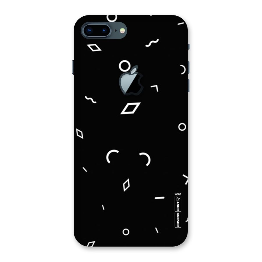 Minimal Shapes Back Case for iPhone 7 Plus Apple Cut