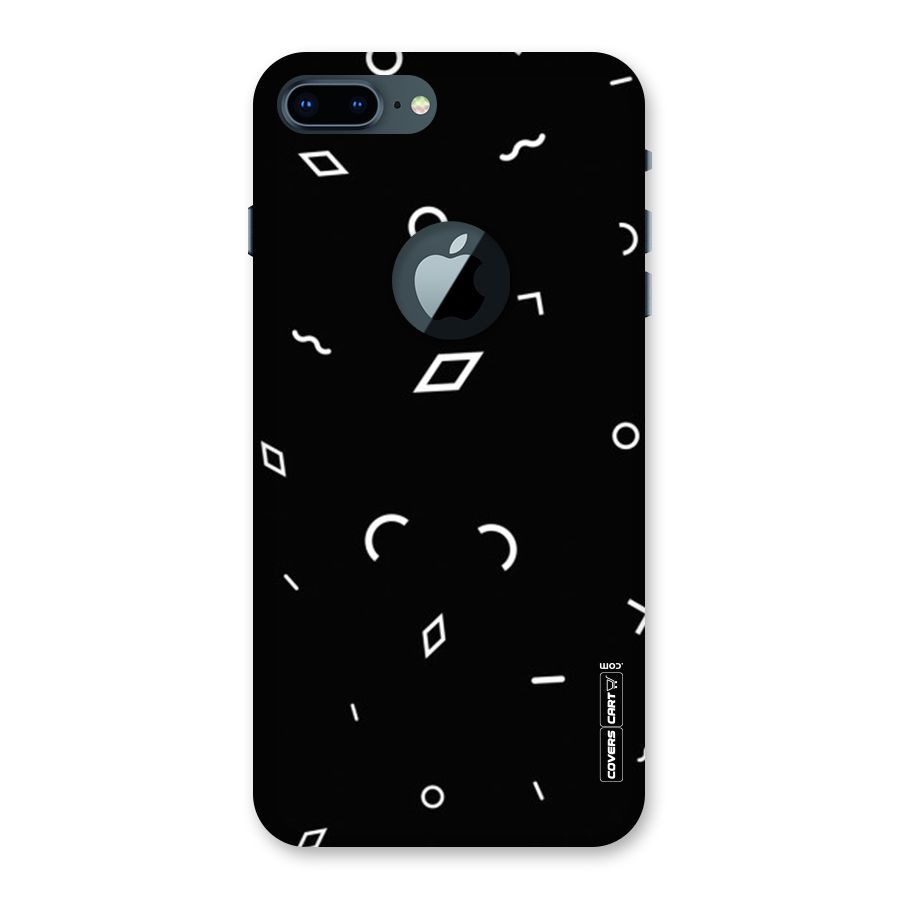 Minimal Shapes Back Case for iPhone 7 Plus Logo Cut