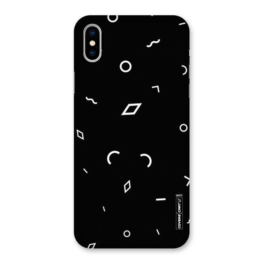 Minimal Shapes Back Case for iPhone XS