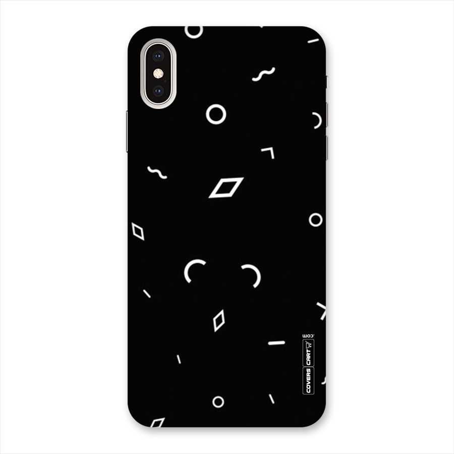 Minimal Shapes Back Case for iPhone XS Max