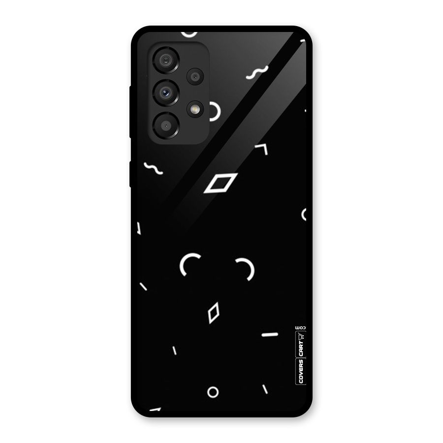 Minimal Shapes Glass Back Case for Galaxy A33 5G