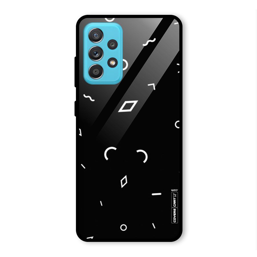 Minimal Shapes Glass Back Case for Galaxy A52s 5G