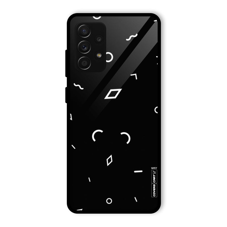 Minimal Shapes Glass Back Case for Galaxy A53 5G