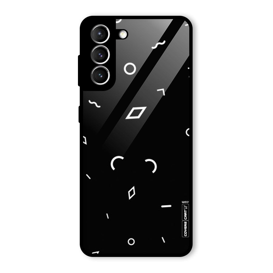 Minimal Shapes Glass Back Case for Galaxy S21 5G