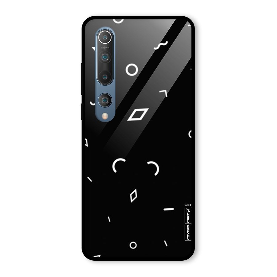 Minimal Shapes Glass Back Case for Mi 10