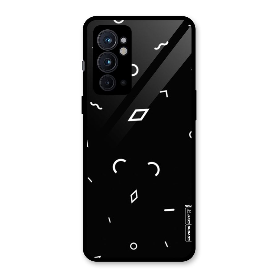 Minimal Shapes Glass Back Case for OnePlus 9RT 5G