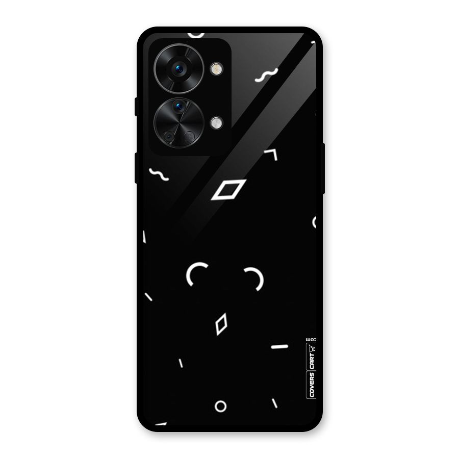 Minimal Shapes Glass Back Case for OnePlus Nord 2T