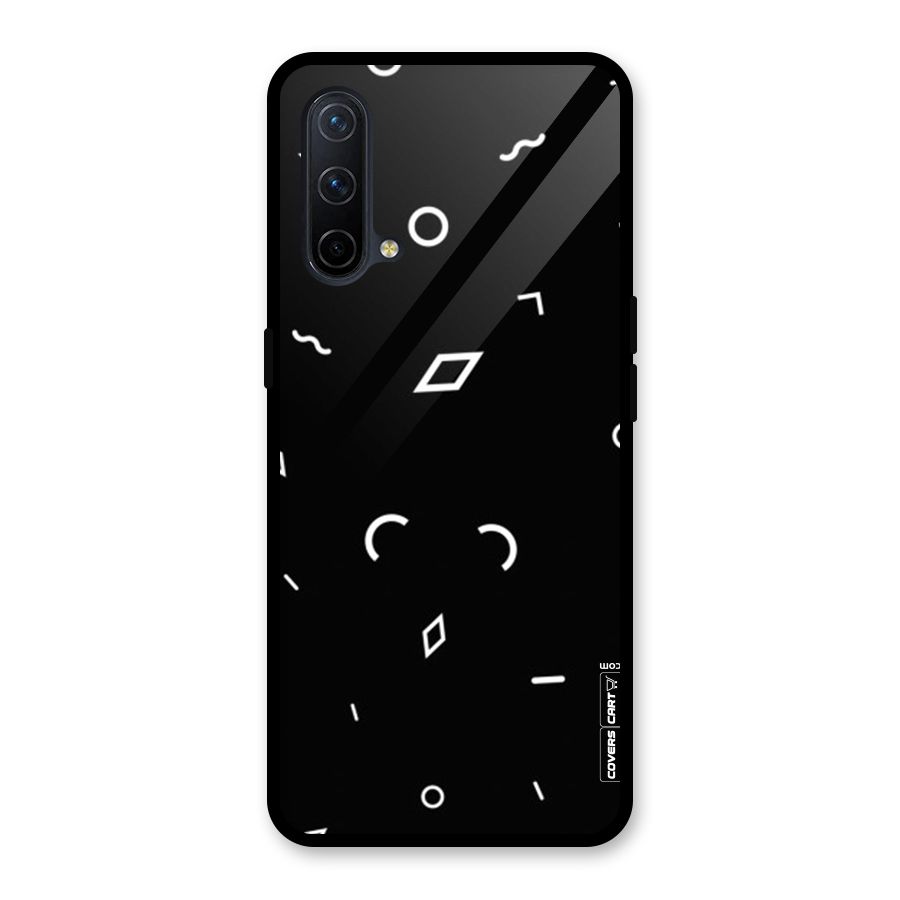 Minimal Shapes Glass Back Case for OnePlus Nord CE 5G
