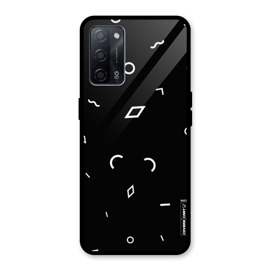 Minimal Shapes Glass Back Case for Oppo A53s 5G