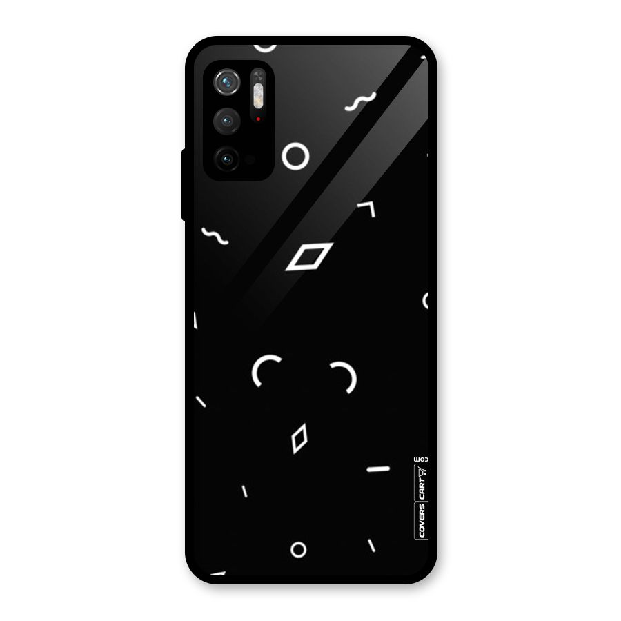 Minimal Shapes Glass Back Case for Poco M3 Pro 5G