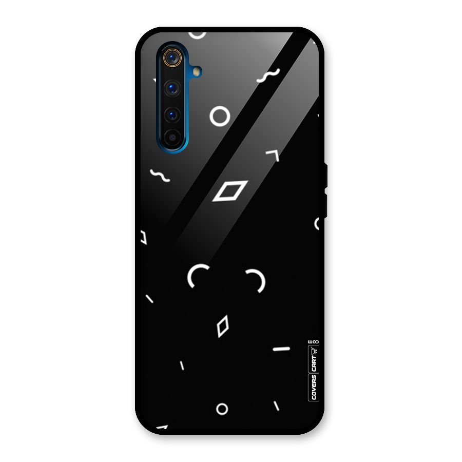 Minimal Shapes Glass Back Case for Realme 6 Pro
