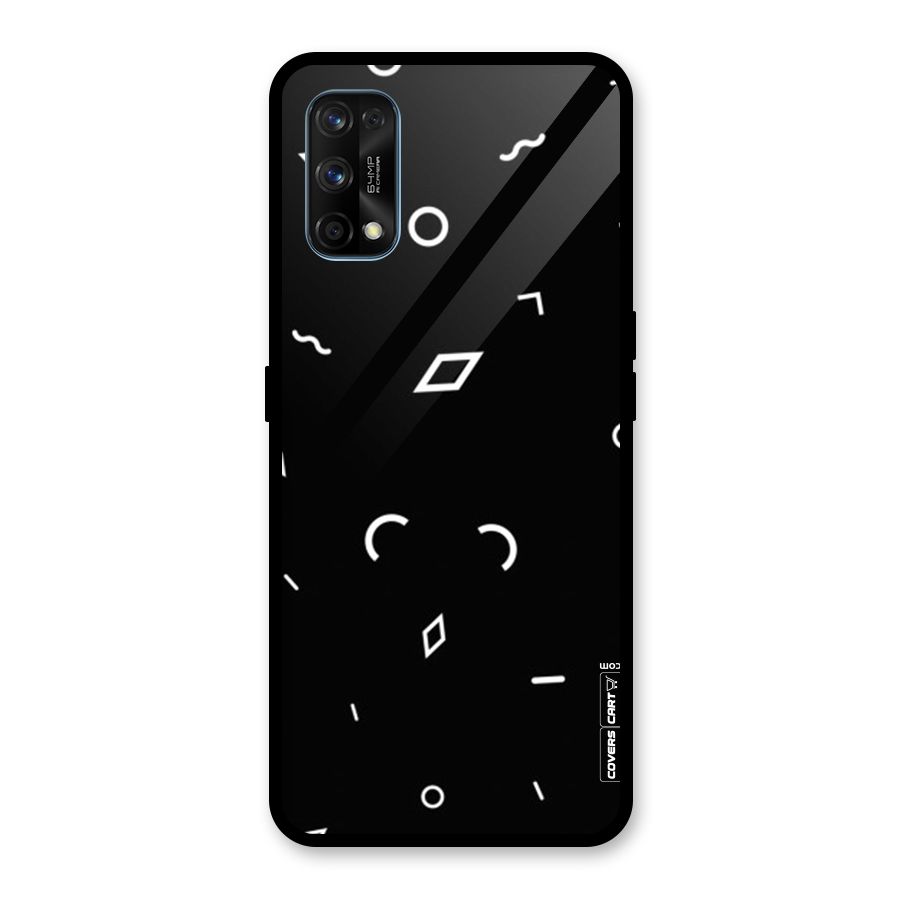 Minimal Shapes Glass Back Case for Realme 7 Pro