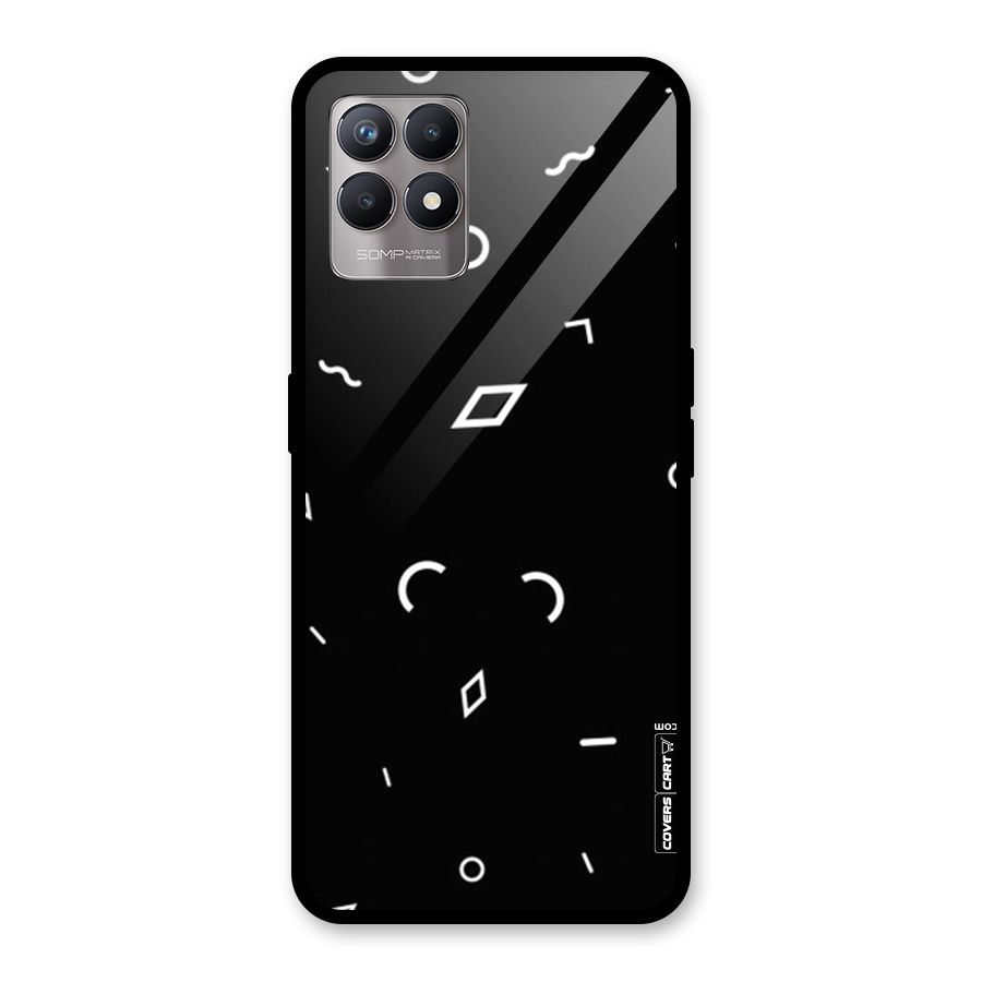 Minimal Shapes Glass Back Case for Realme Narzo 50