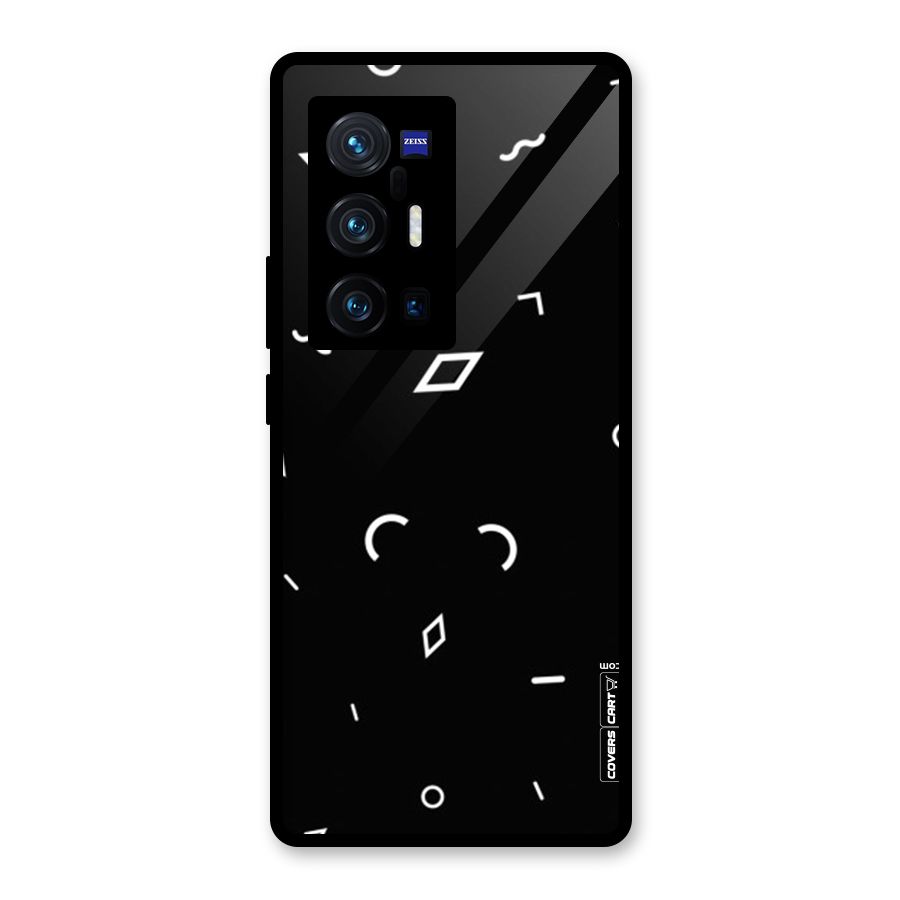 Minimal Shapes Glass Back Case for Vivo X70 Pro Plus