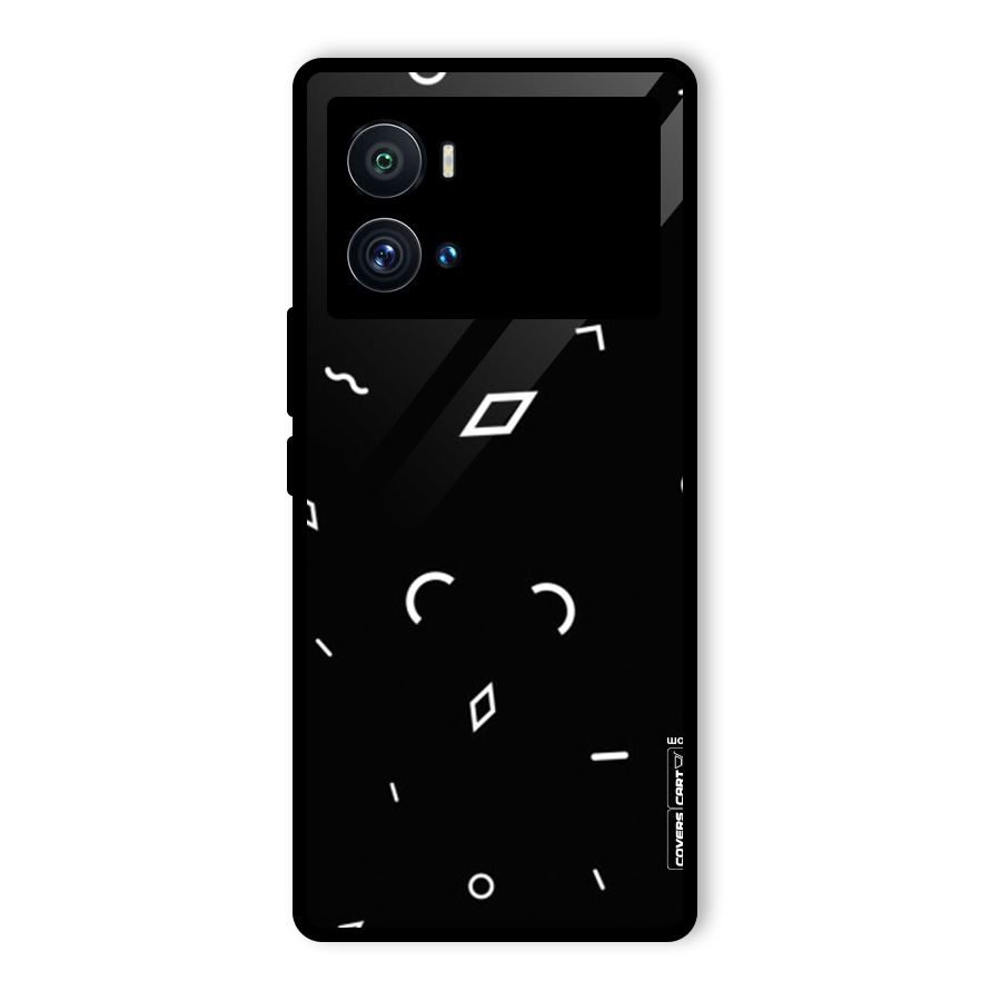 Minimal Shapes Glass Back Case for Vivo iQOO 9 Pro