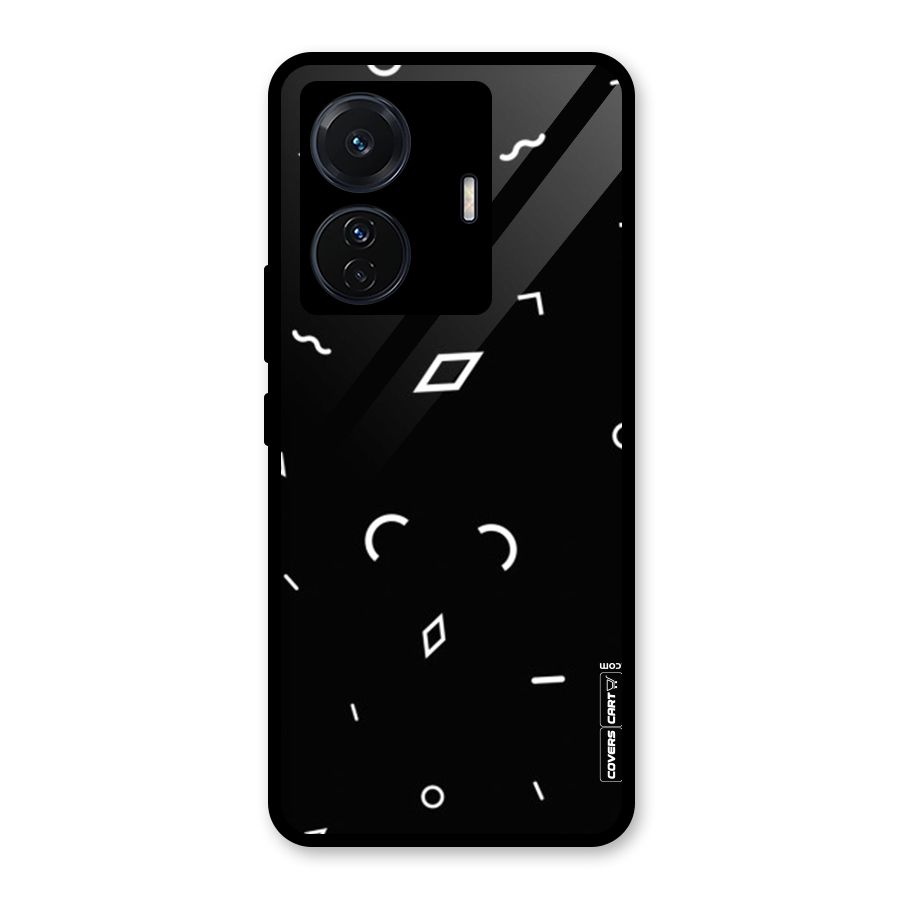 Minimal Shapes Glass Back Case for Vivo iQOO Z6 Pro