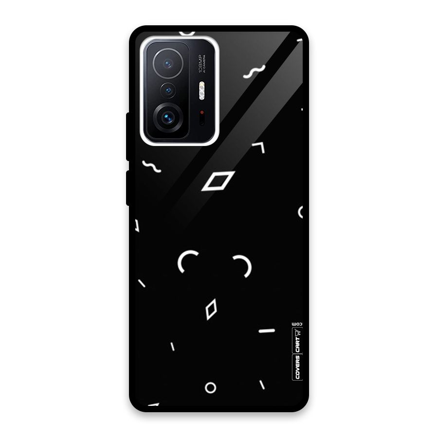 Minimal Shapes Glass Back Case for Xiaomi 11T Pro