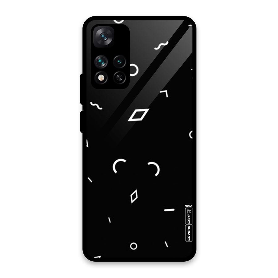 Minimal Shapes Glass Back Case for Xiaomi 11i HyperCharge 5G