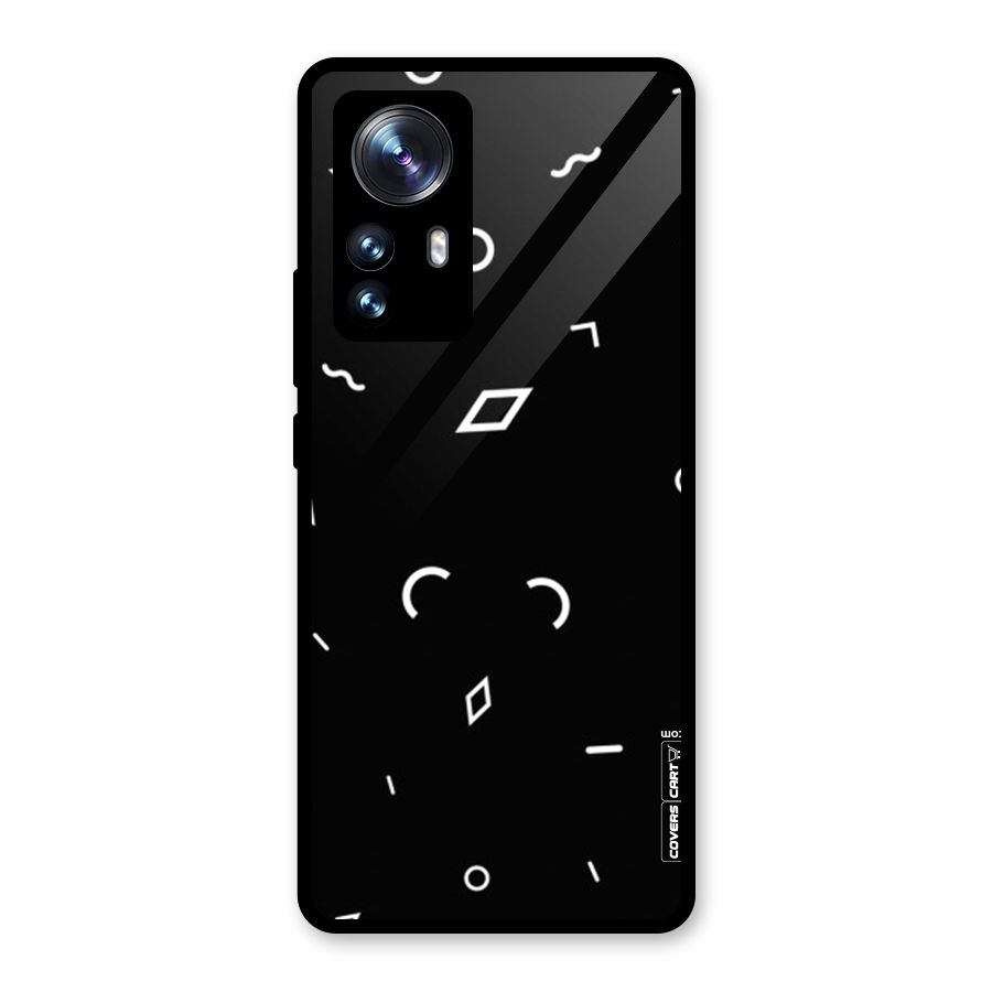 Minimal Shapes Glass Back Case for Xiaomi 12 Pro