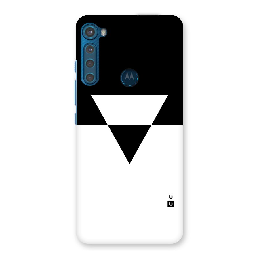 Minimal Triangle Back Case for Motorola One Fusion Plus