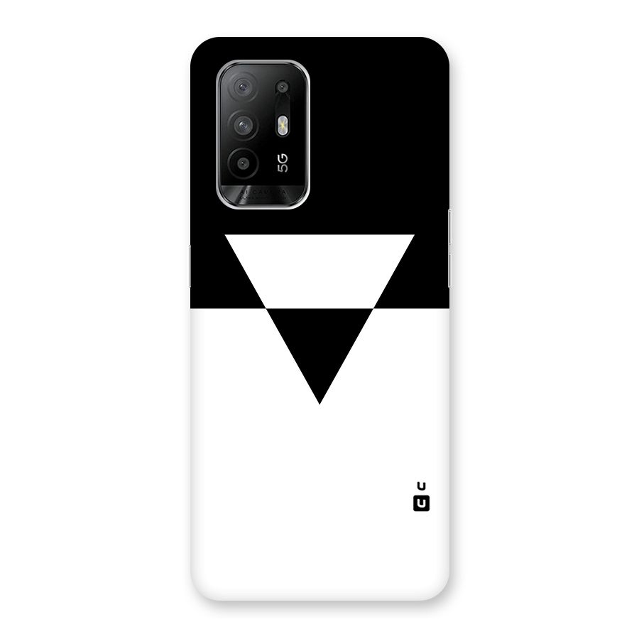 Minimal Triangle Back Case for Oppo F19 Pro Plus 5G