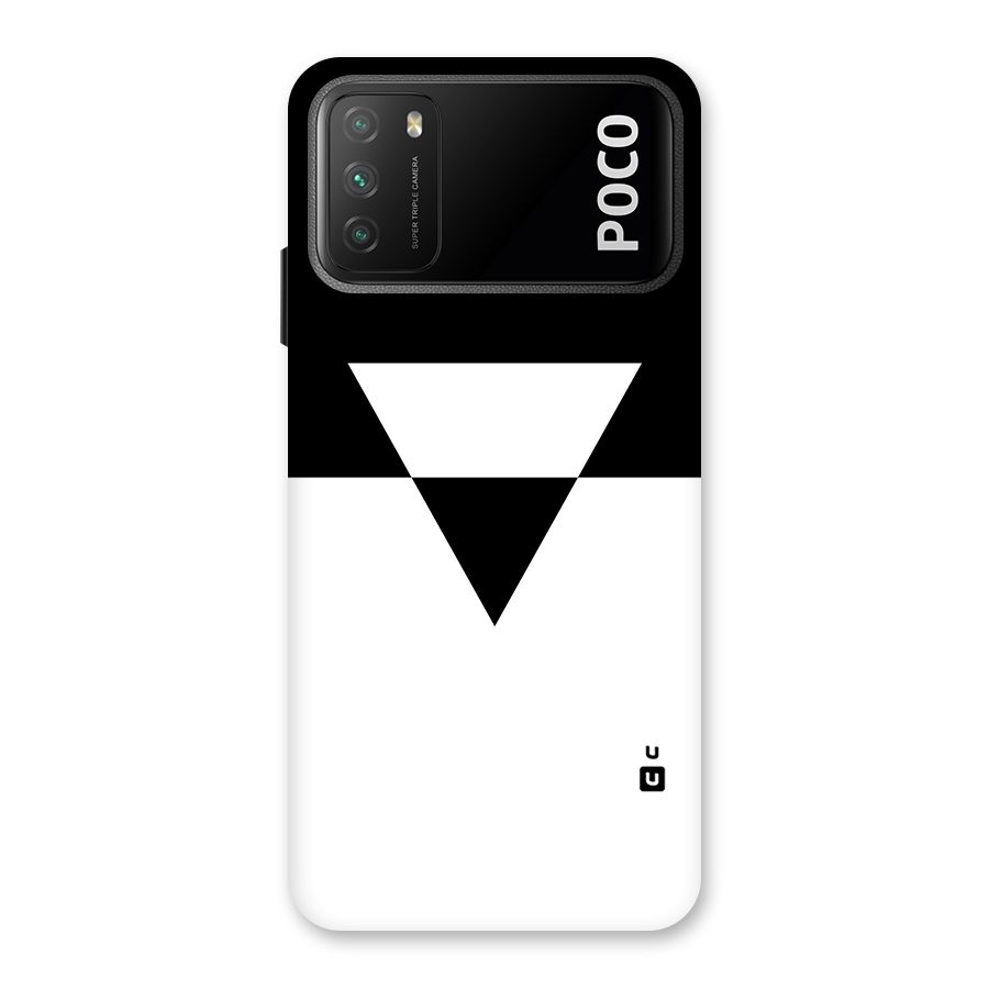 Minimal Triangle Back Case for Poco M3