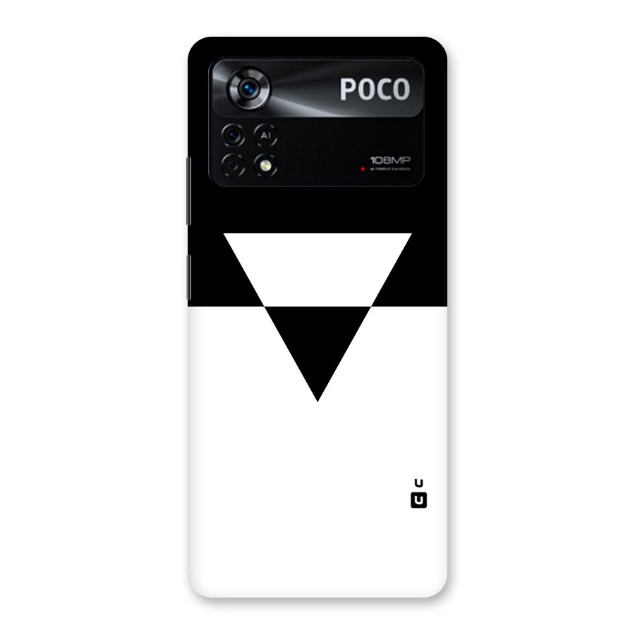 Minimal Triangle Back Case for Poco X4 Pro 5G