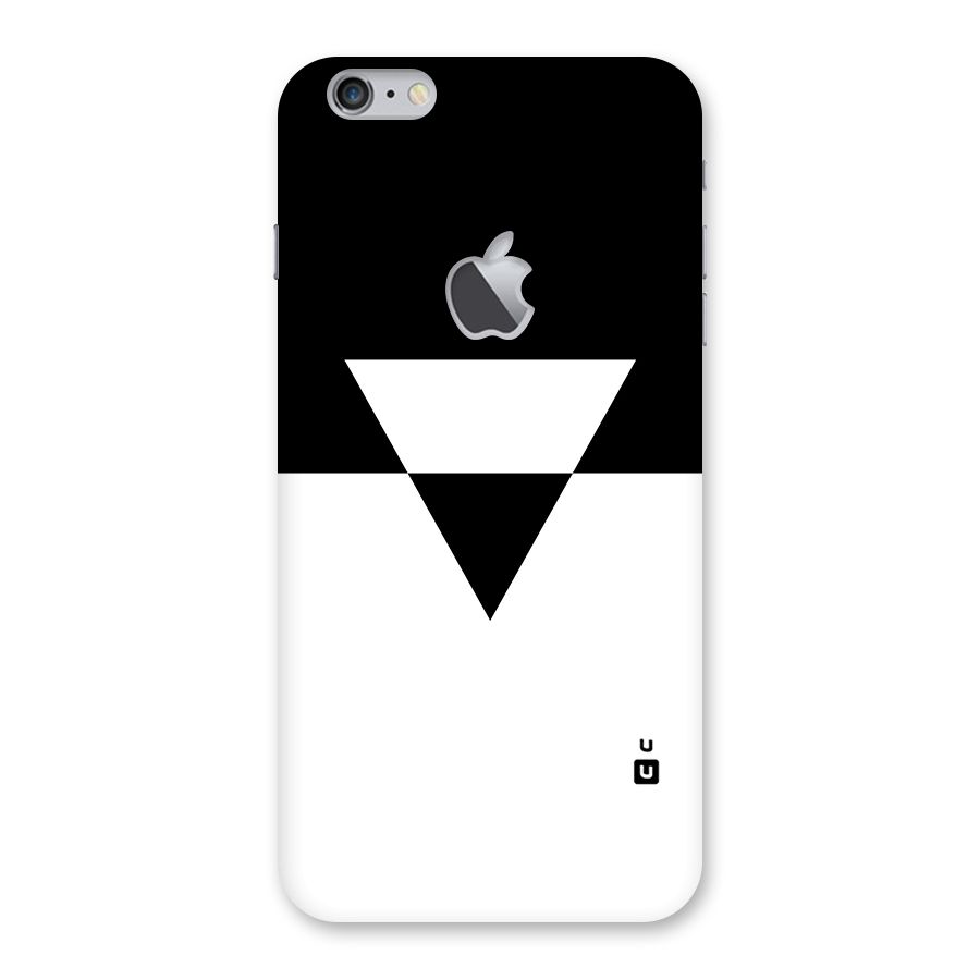 Minimal Triangle Back Case for iPhone 6 Plus 6S Plus Logo Cut