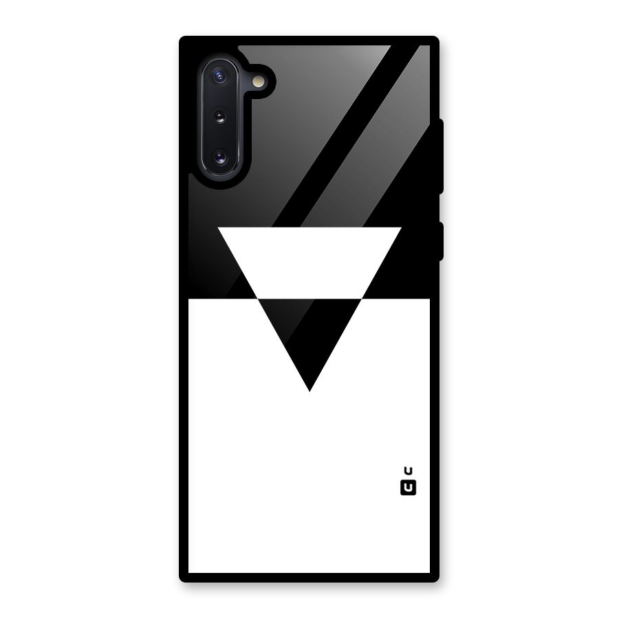 Minimal Triangle Glass Back Case for Galaxy Note 10