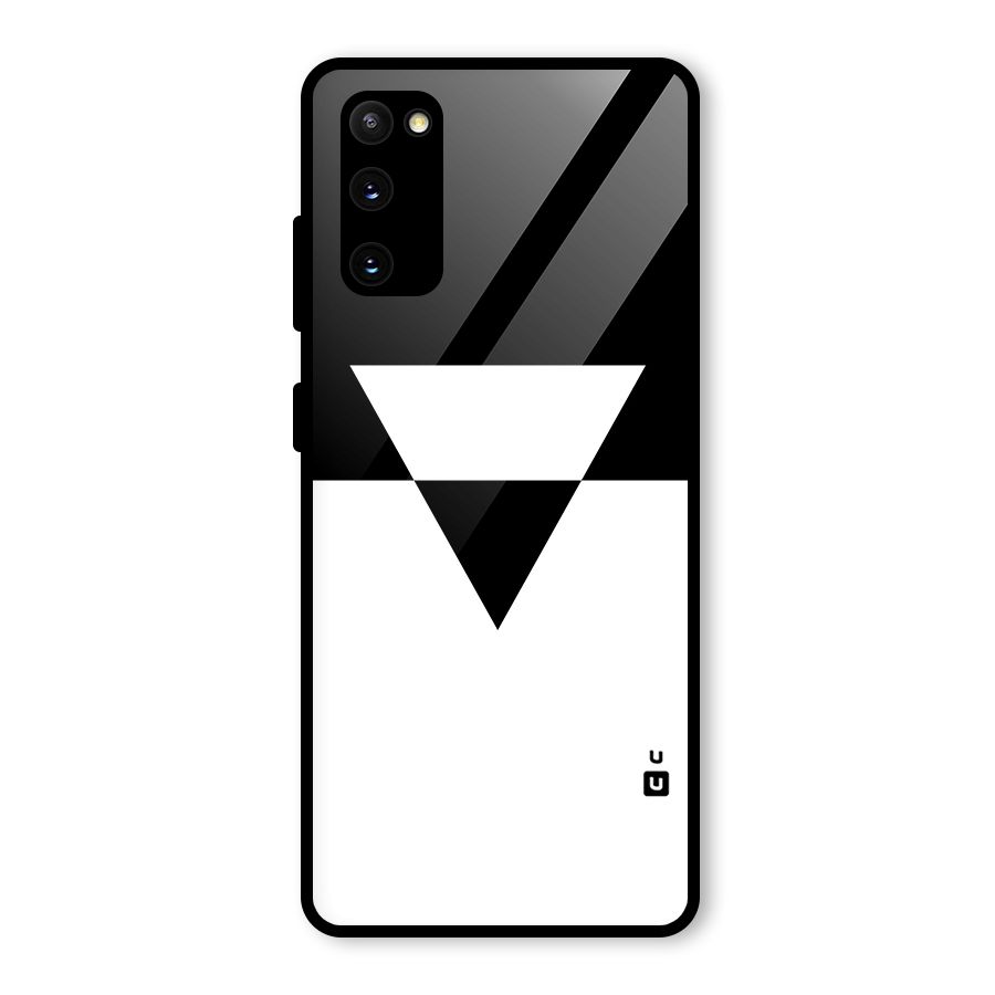 Minimal Triangle Glass Back Case for Galaxy S20 FE 5G
