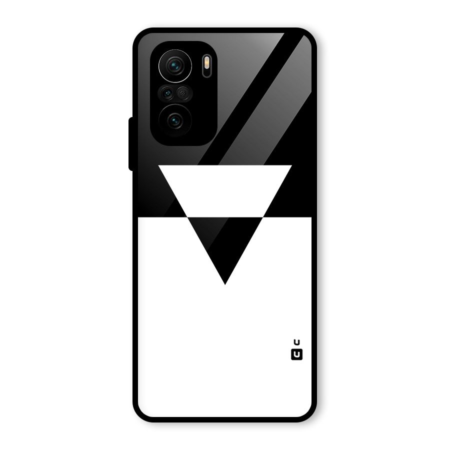 Minimal Triangle Glass Back Case for Mi 11x