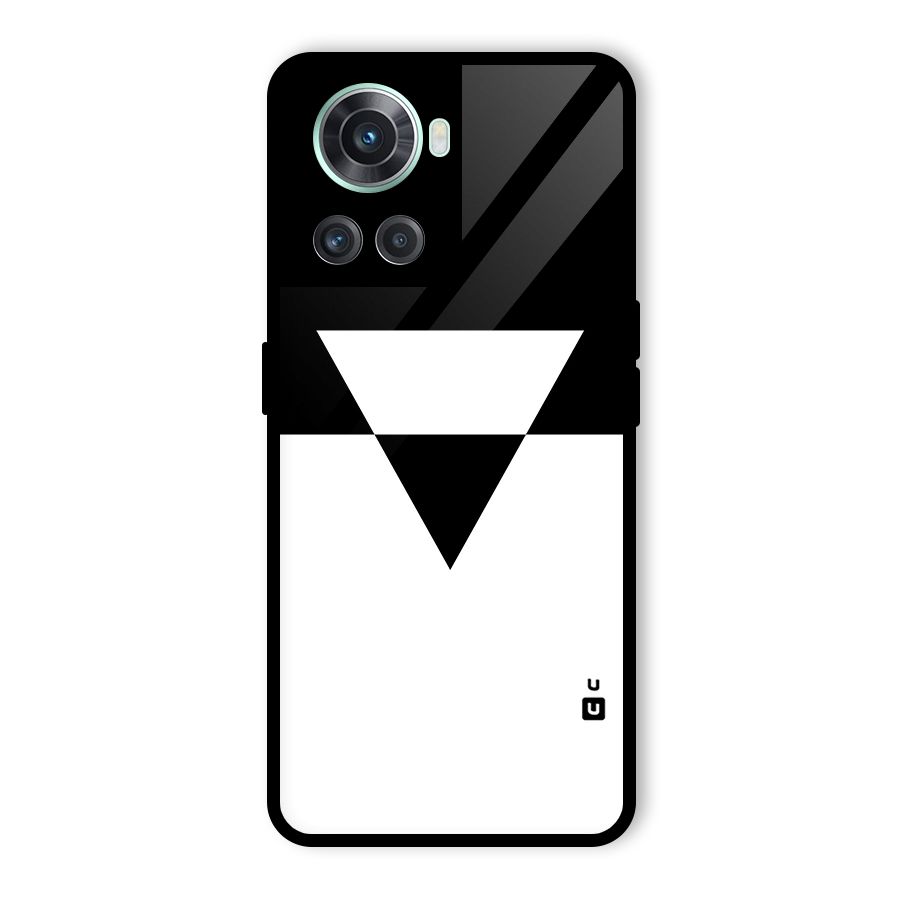 Minimal Triangle Glass Back Case for OnePlus 10R