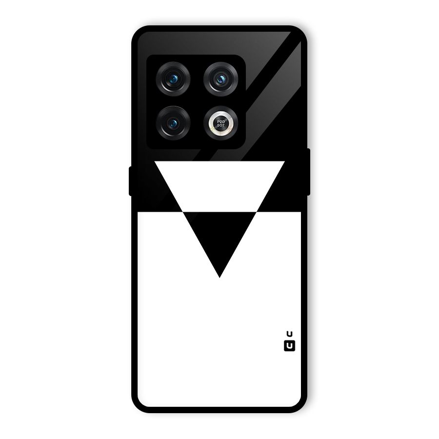 Minimal Triangle Glass Back Case for OnePlus 10 Pro 5G