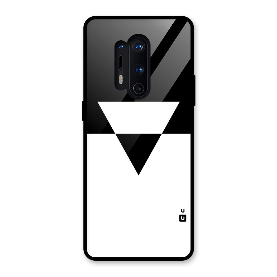 Minimal Triangle Glass Back Case for OnePlus 8 Pro